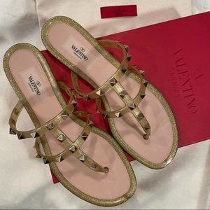 Valentino rockstud sandals size39